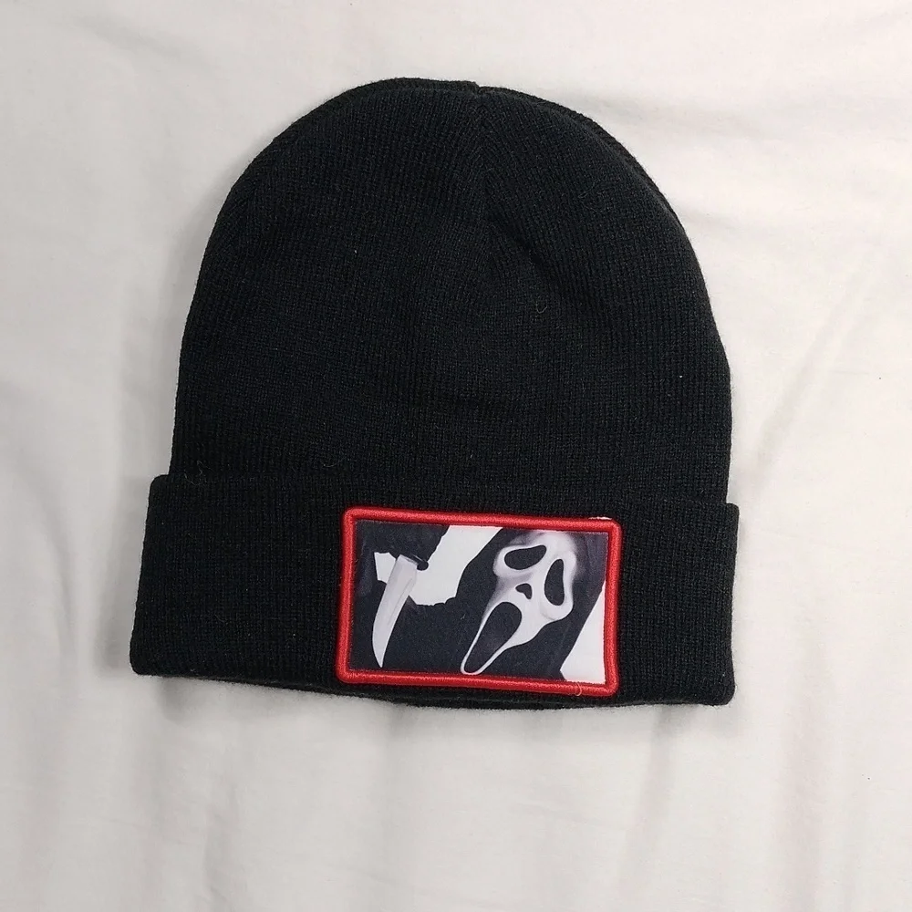 Ghost Face Mens Winter Hat One Size